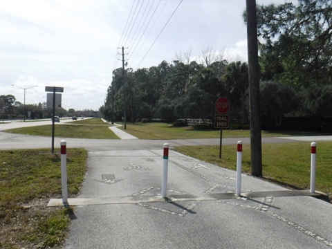 Florida Bike Trails, Pinellas Trail, East Lake Road